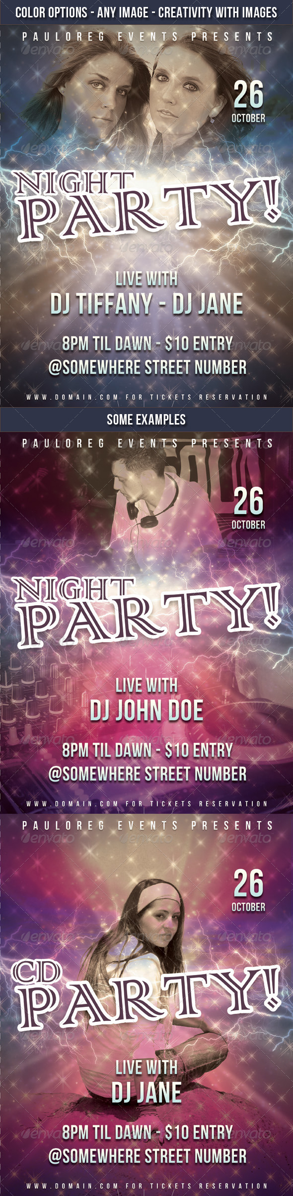 Night Party Flyer Night Party Flyer