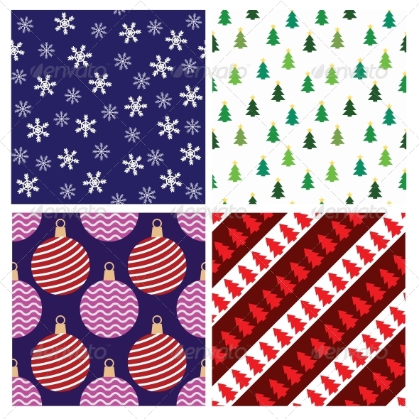 Christmas Seamless Patterns Christmas Seamless Patterns