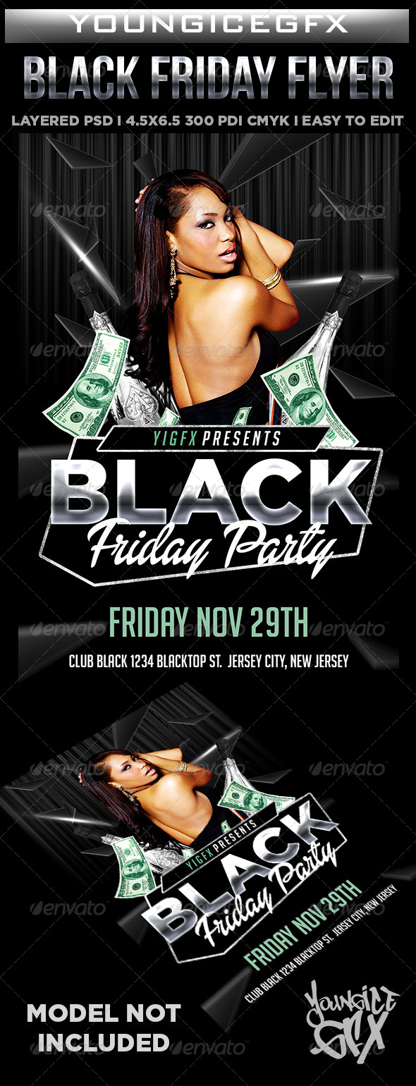 Black Friday Party Flyer