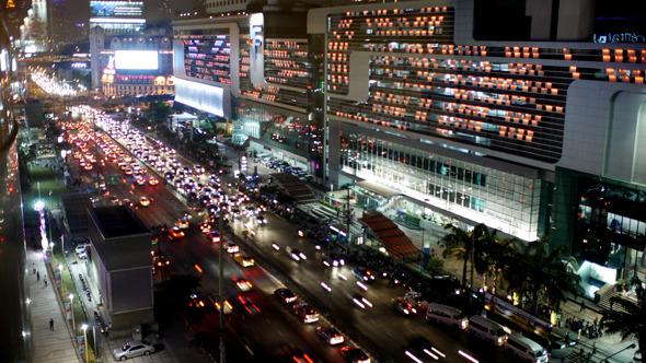 Bangkok Traffic Jam Time Lapse Bangkok Traffic Jam Time Lapse