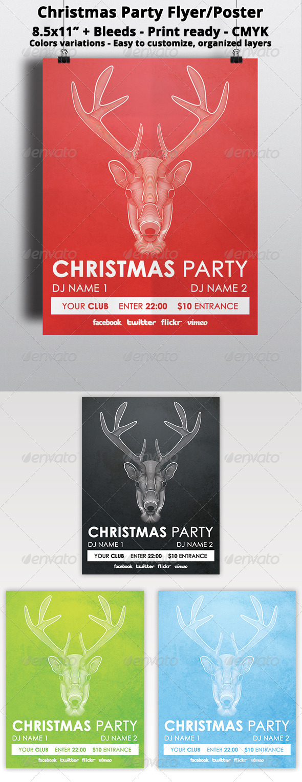 Christmas Party Flyer/Poster