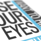 Close Your Eyes Typography Close Your Eyes Typography - VideoHive Item for Sale
