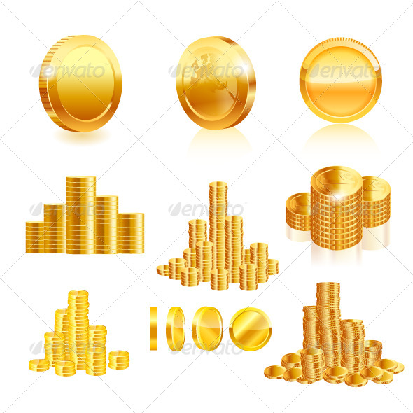 Gold Coin Set Gold Coin Set
