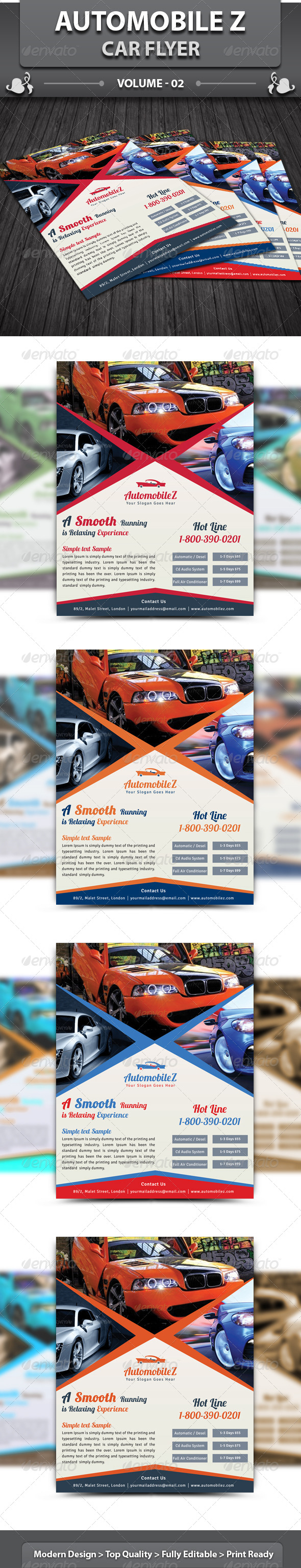 Automobile Business Flyer Volume 2 Automobile Business Flyer Volume 2
