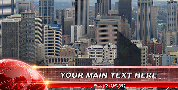 Techno Globe lower thirds Techno Globe lower thirds