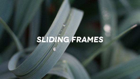 Sliding Frames Promo Opener Sliding Frames Promo Opener