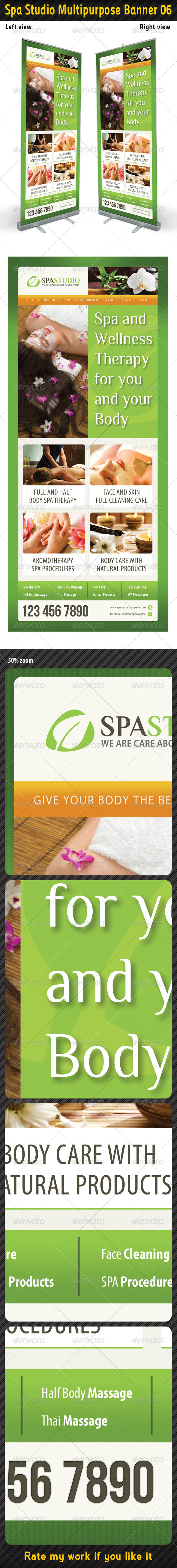 Spa Studio Multipurpose Banner 07 Spa Studio Multipurpose Banner 07