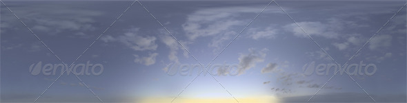Skydome HDRI - Blue Moment II - 3DOcean Item for Sale