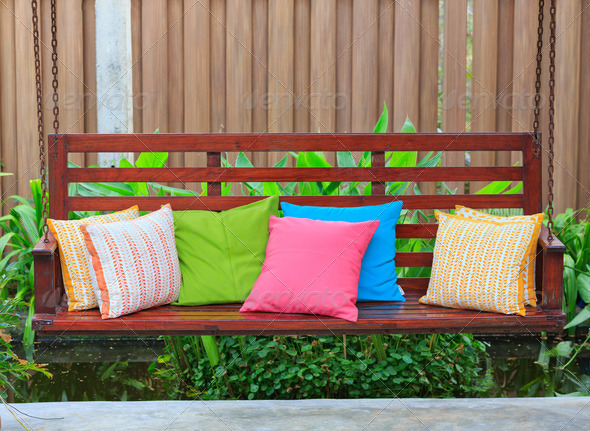 Decorative pillow natural Fabric