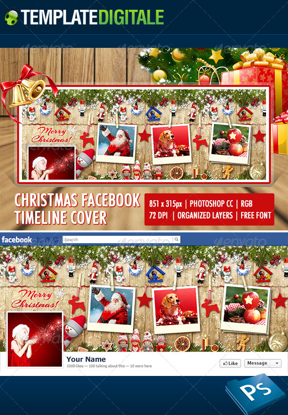 Christmas Facebook Timeline Christmas Facebook Timeline