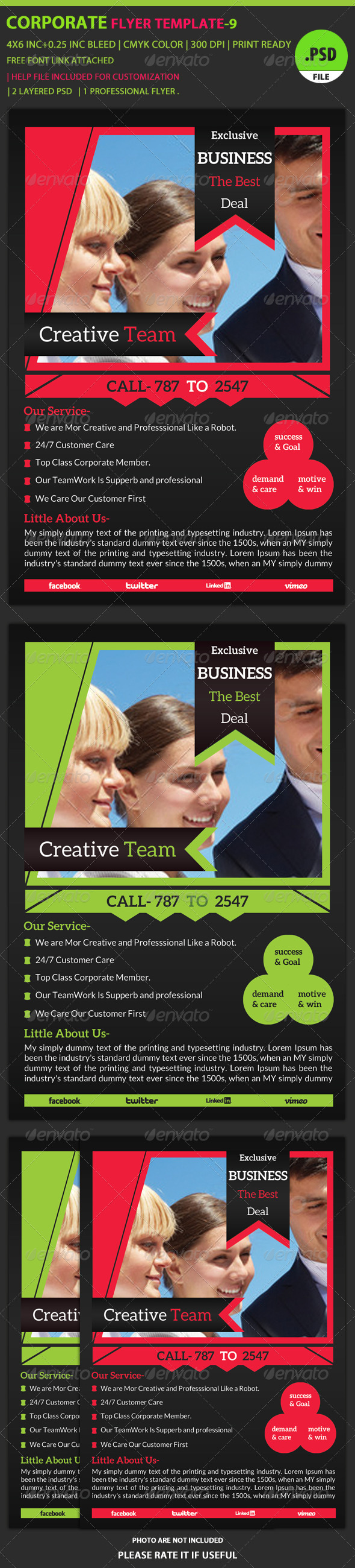 Business Flyer Template 9 Business Flyer Template 9