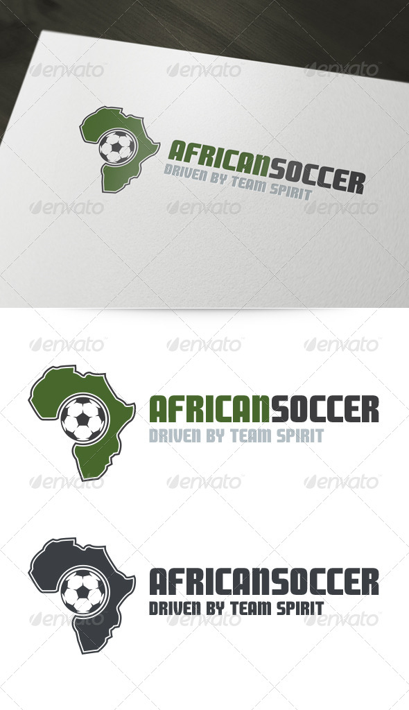 African Soccer Logo Template African Soccer Logo Template