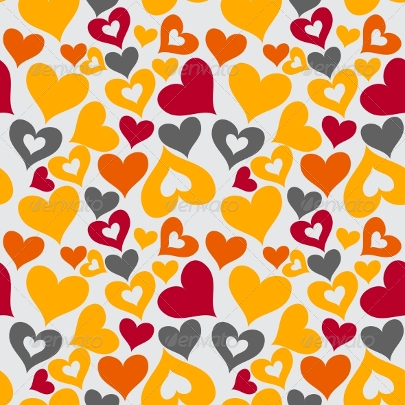 Valentine Seamless Hearts Pattern Valentine Seamless Hearts Pattern