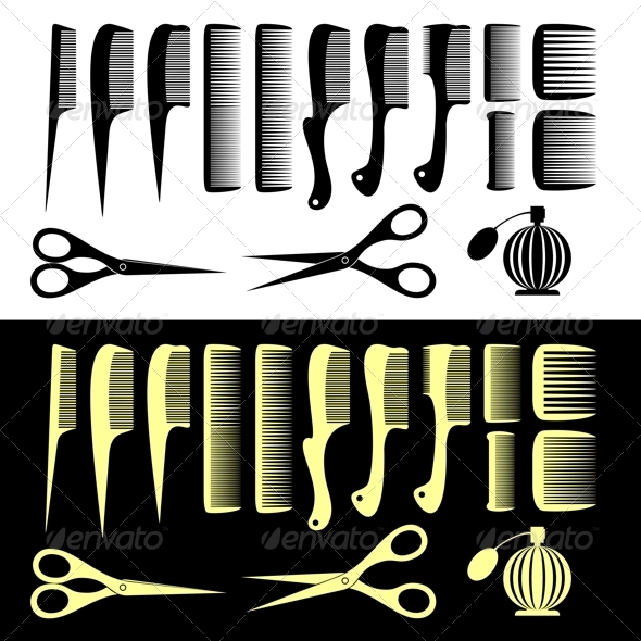 Combs and Scissors Combs and Scissors