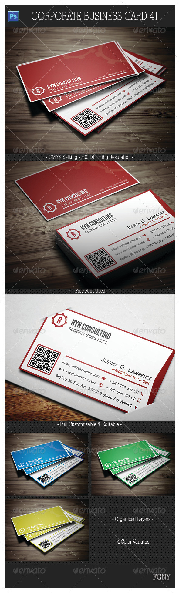 Corporate Business Card 41 Corporate Business Card 41