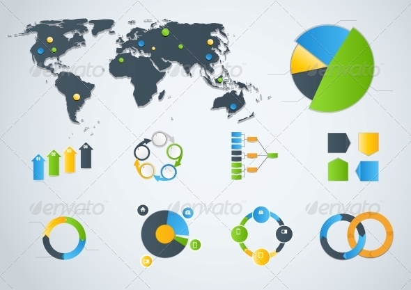 GraphicRiver Infographic business template vector illustration 6193080 GraphicRiver Infographic business template vector illustration 6193080