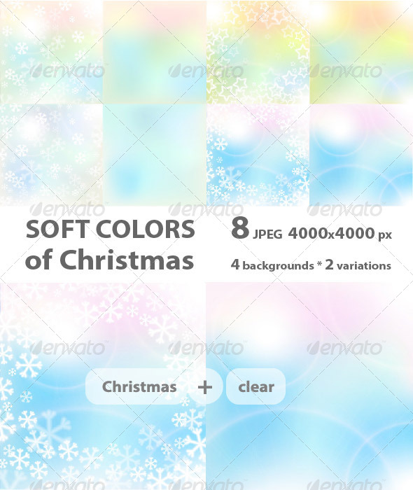 Christmas Soft Colors Christmas Soft Colors
