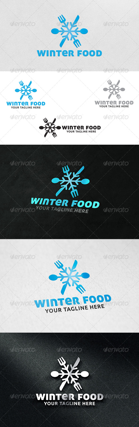 Winter Food V2 - Logo Template