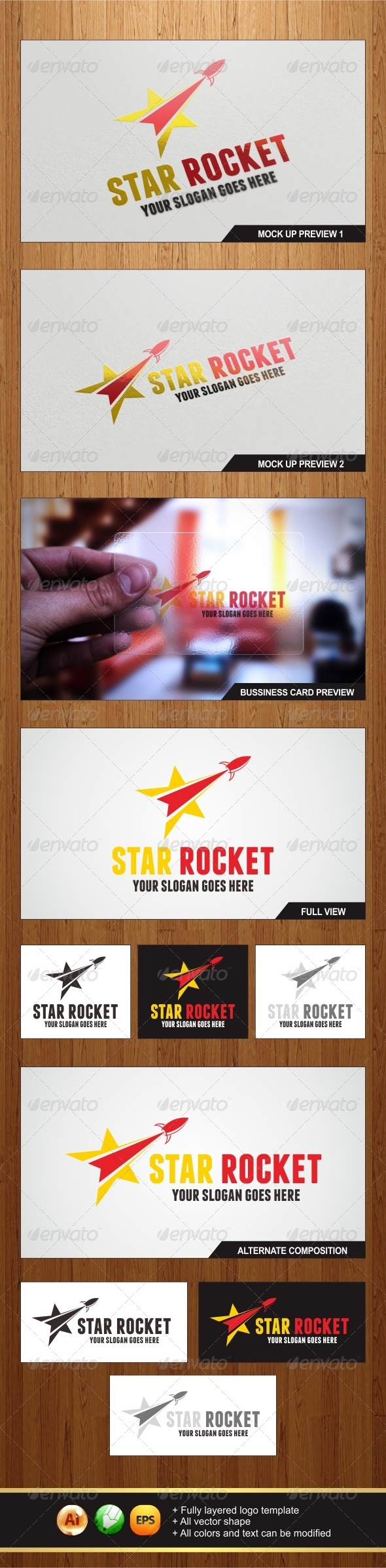 Star Rocket Logo