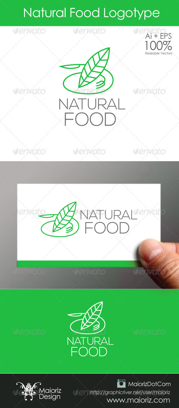 Natural Food Logo