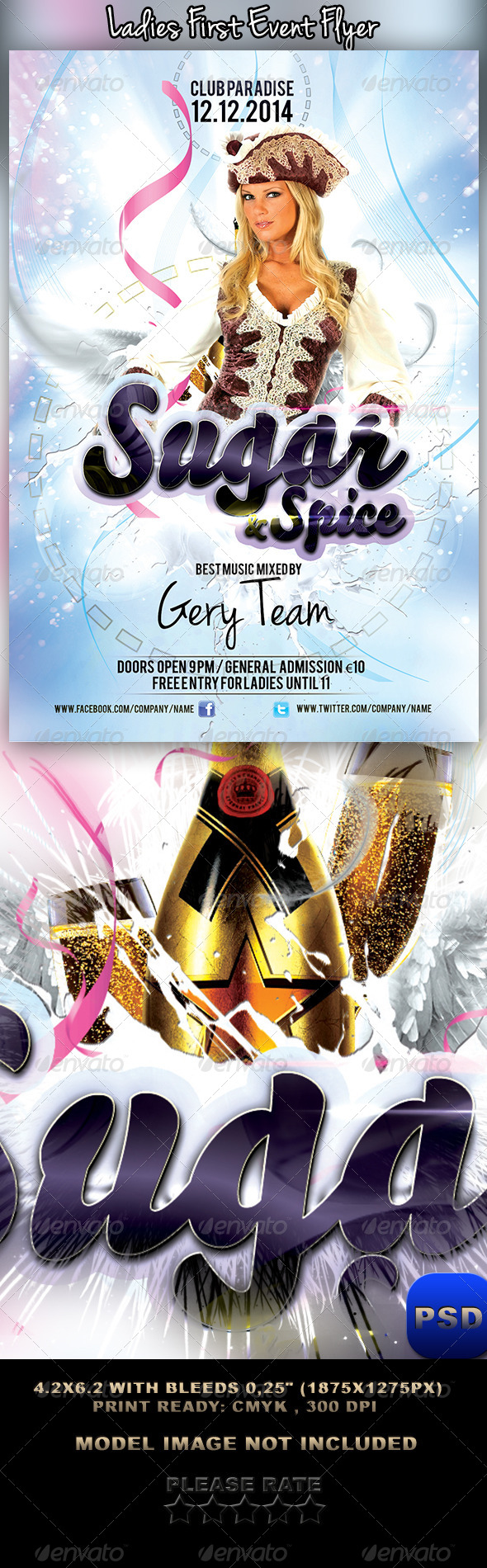 Ladies First Event Flyer Ladies First Event Flyer