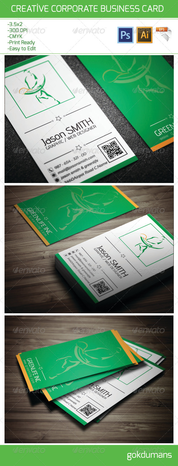 Creative Corporate Business Card Creative Corporate Business Card