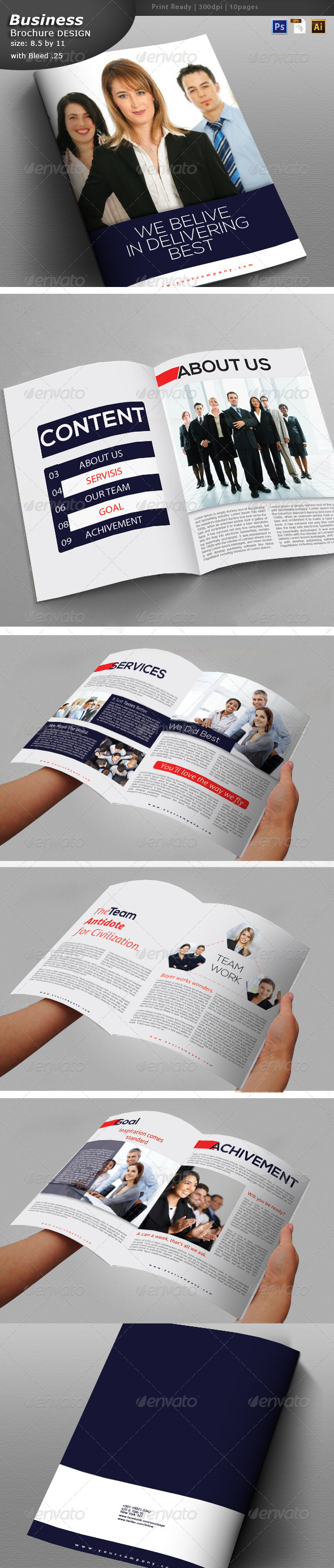 Business Brochure Design Business Brochure Design