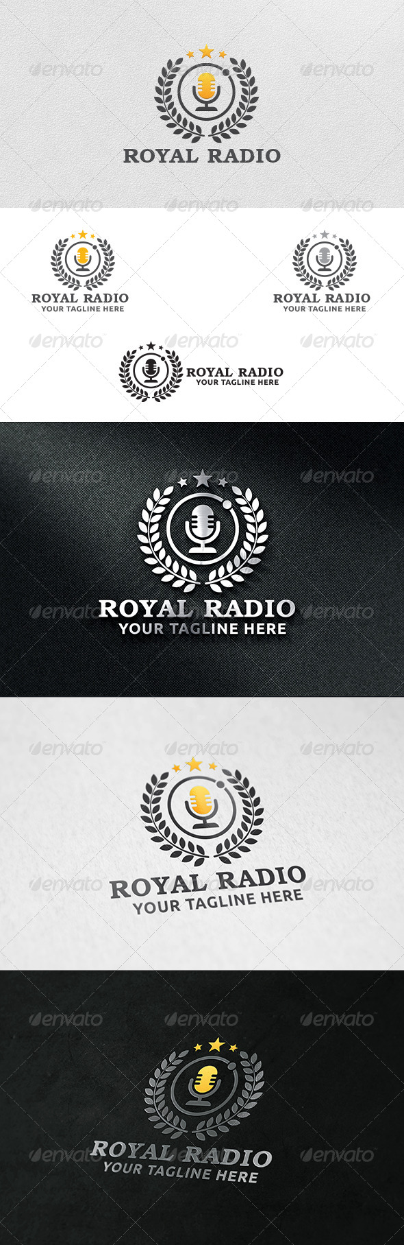 Royal Radio Logo Template Royal Radio Logo Template