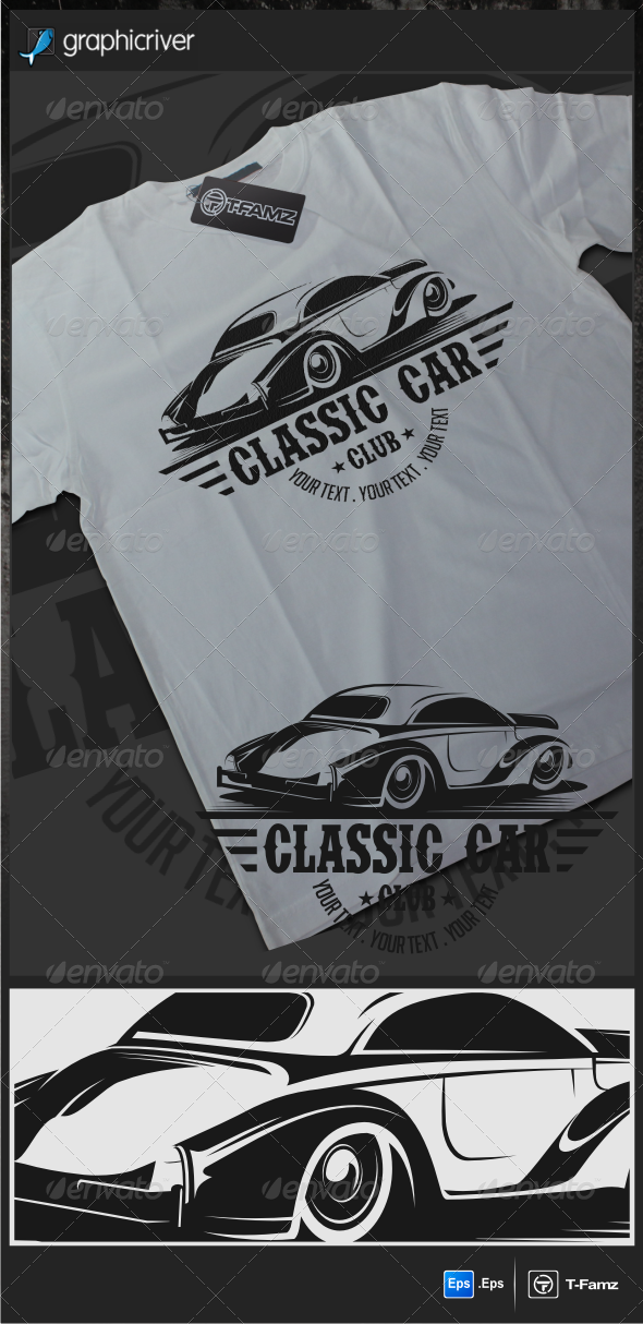 Classic Car T-Shirts Classic Car T-Shirts