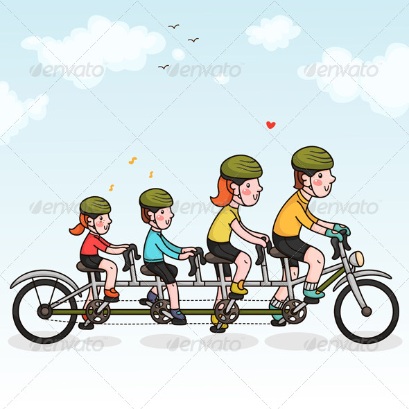 Family Cycling