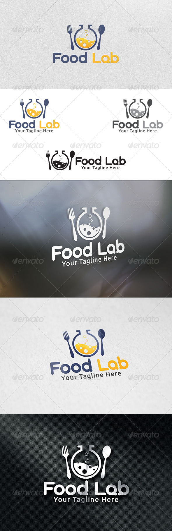 Food Lab - Logo Template