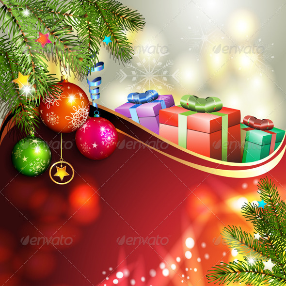 Christmas Gifts and Balls Christmas Gifts and Balls