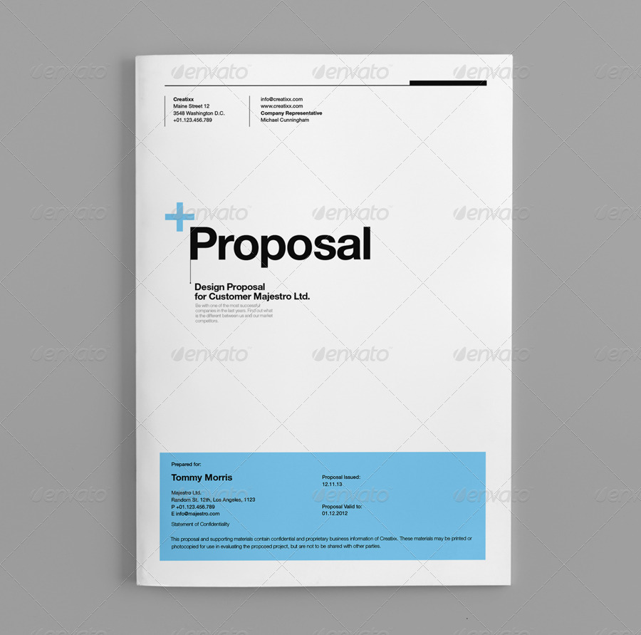 Proposal by egotype  GraphicRiver