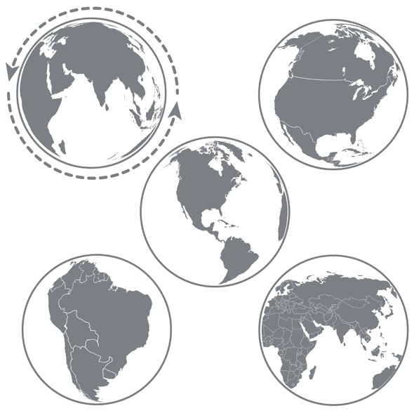 Earth Icons Set Earth Icons Set