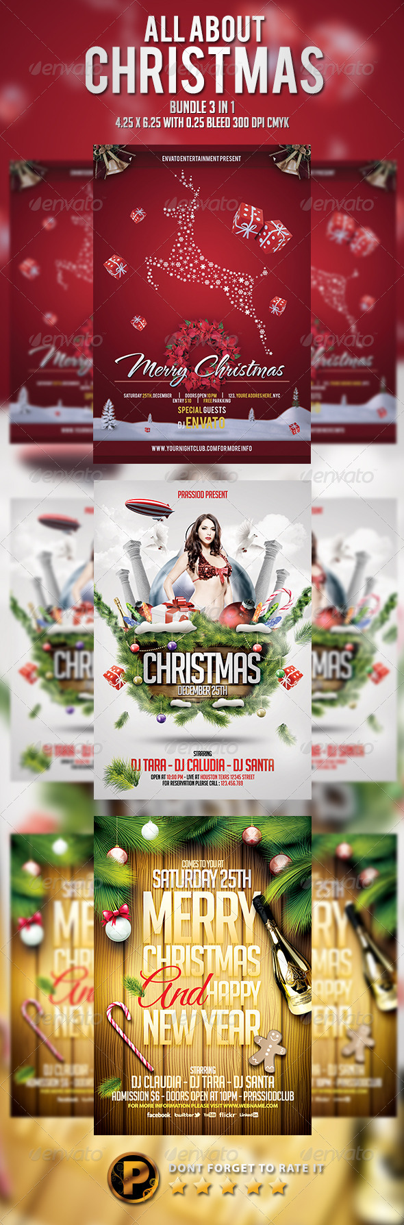 All About Christmas - Bundle 3 in 1 - Holidays Events