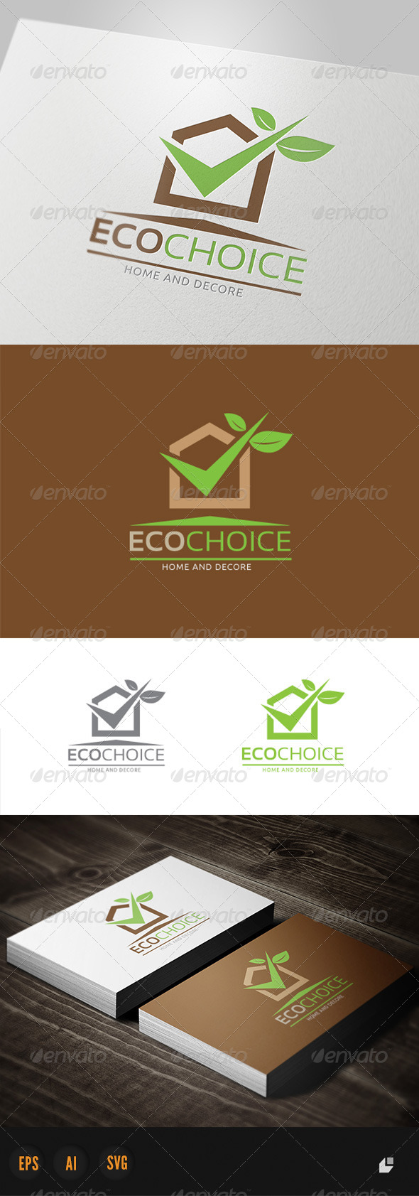 Eco Choice - Buildings Logo Templates
