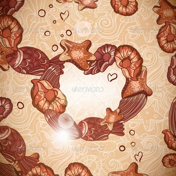 Frame Chocolate Pattern Frame Chocolate Pattern