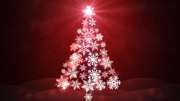 Glittering Christmas Tree Glittering Christmas Tree