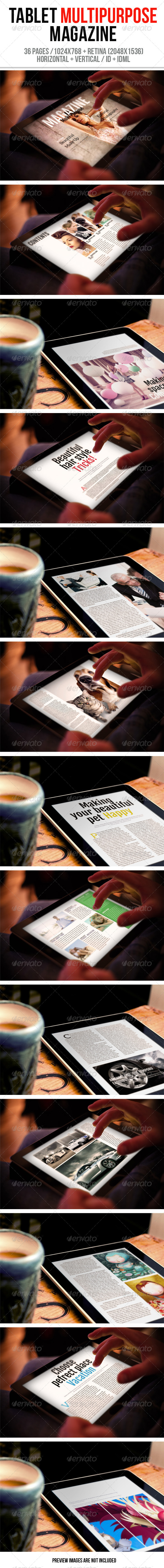 GraphicRiver Tablet Multipurpose Magazine 6260237 GraphicRiver Tablet Multipurpose Magazine 6260237