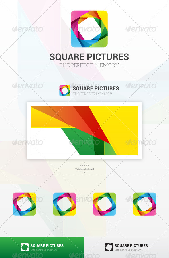 Square Pictures Logo - Abstract Logo Templates