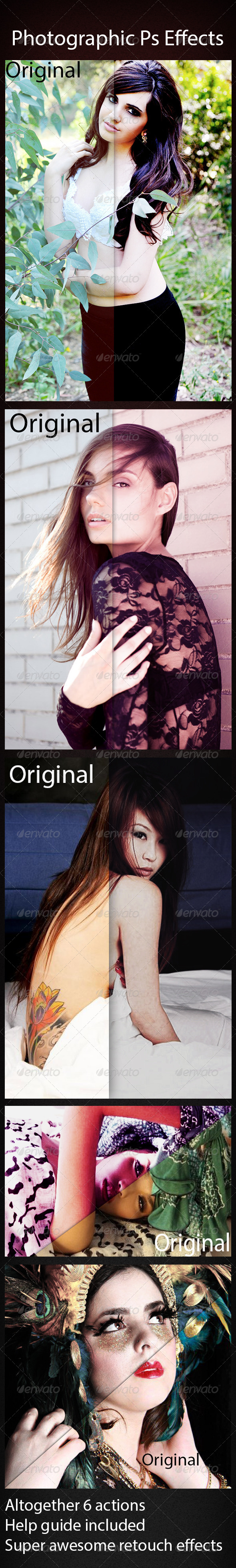 Photographic Ps Effects - Photo Effects Actions