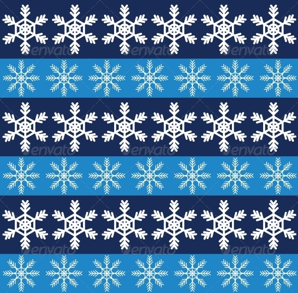 Seamless Pattern with Snowflakes Seamless Pattern with Snowflakes