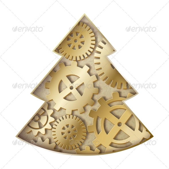 Steampunk Christmas Tree Steampunk Christmas Tree