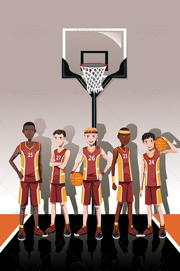 Basketball Team Players Basketball Team Players