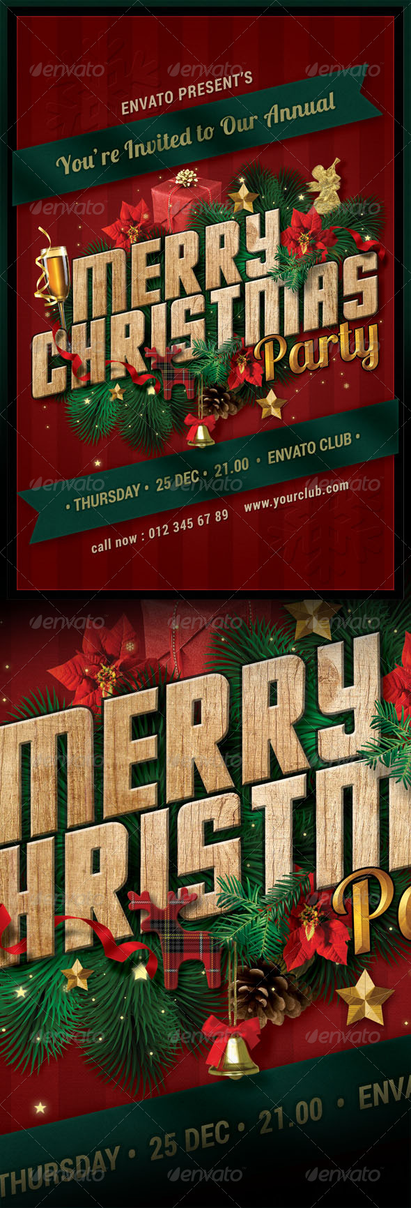 Christmas Party Flyer