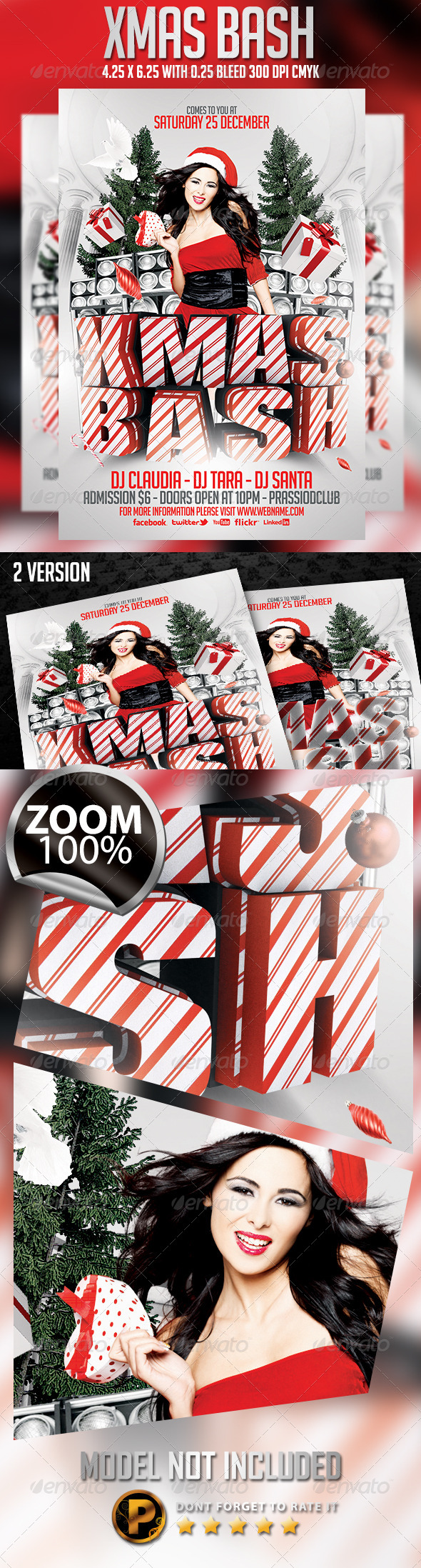 Xmas Bash Flyer Template - Holidays Events