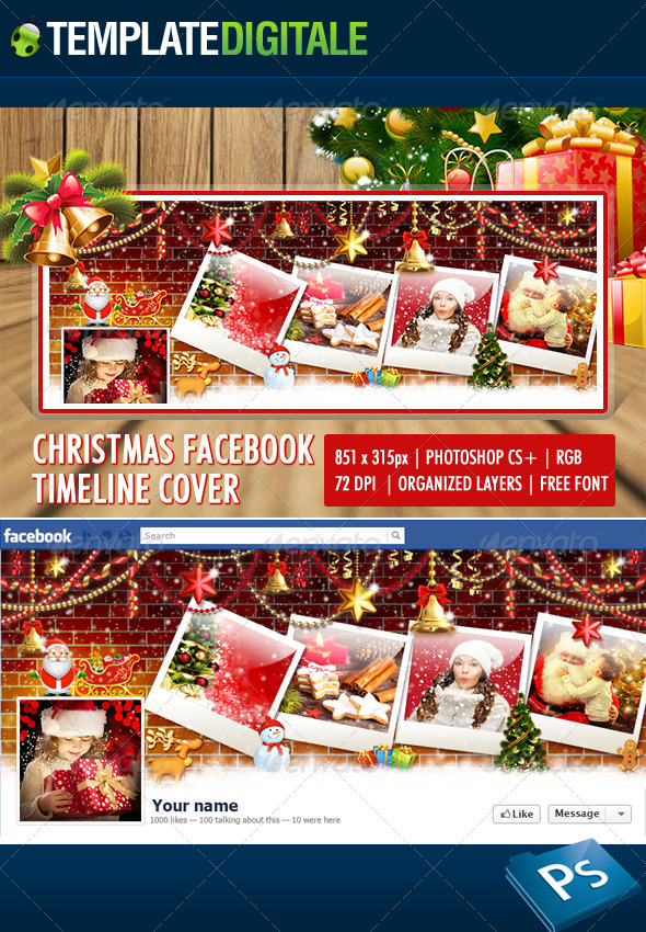 Christmas facebook timeline Santa Claus Christmas facebook timeline Santa Claus
