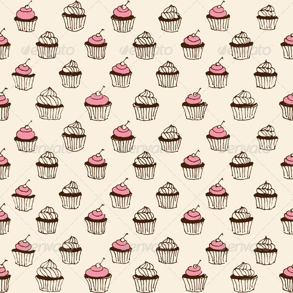 Cupcake Seamless Cupcake Seamless