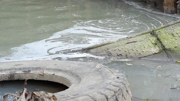 Water Polluted with Chemicals Water Polluted with Chemicals