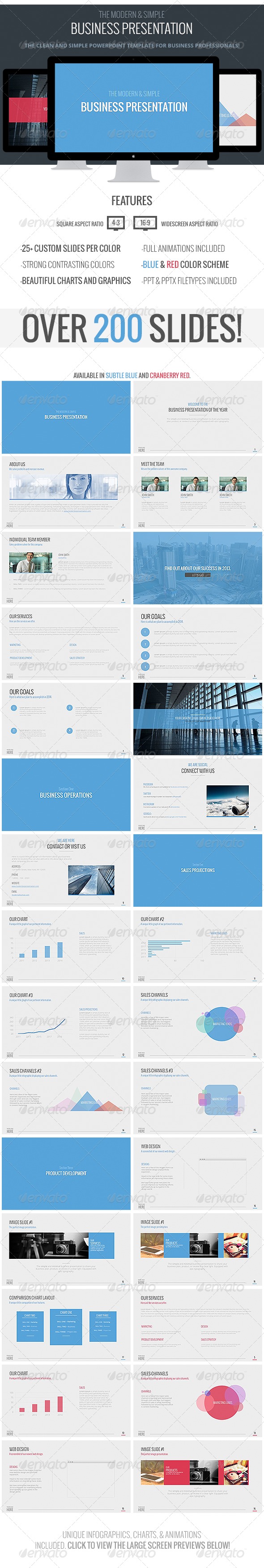 Modern Business Powerpoint Template Modern Business Powerpoint Template